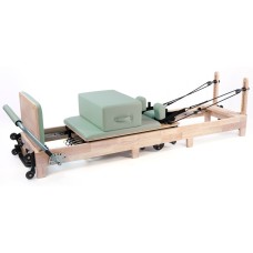 Reformer in legno di quercia naturale (rovere)  pieghevole PTX 3000 Green Tea